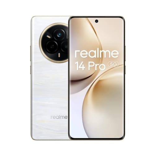 Realme-14-Pro-5G-256GB8GB-Pearl-White-OneThing_Gr.jpg Realme 14 Pro 5G 256GB (8GB Ram) Dual-Sim Pearl White EU - Image 1
