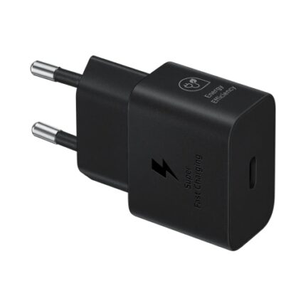 Επιτοίχιος Φορτιστής Samsung Galaxy (25W) USB-C Fast Adapter (EP-T2510) Black EU