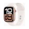 Apple Watch (Series 10) Gps 42mm Aluminium Case Rose Gold Sports Band Ligth Blush S/M EU