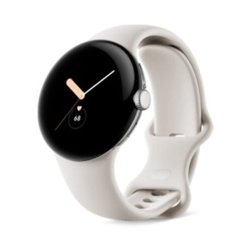 Google-Pixel-Watch-2-OneThing_Gr-500x500-1 Google Pixel Watch 4G 41mm Polished Silver Case με Sport Band Chalc EU - Image 1