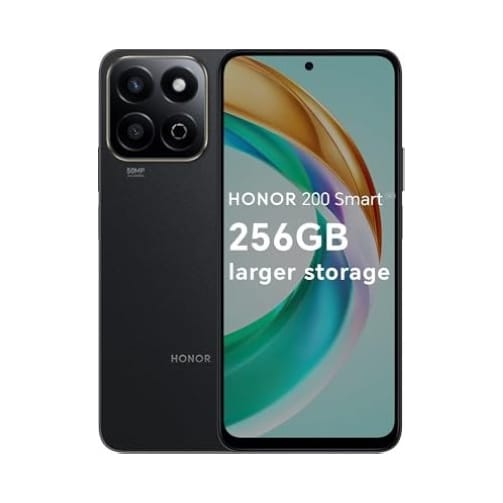 Honor-200-Smart-Midnight-Black-OneThing_Gr Honor 200 Smart 5G 256GB (4GB Ram) Dual-Sim Midnight Black EU - Image 1