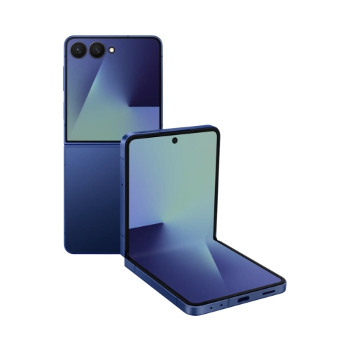 Samsung-Galaxy-Z-Flip7-256GB-Blue-Shadow-1.jpg Samsung Galaxy Z Flip7 (F766B 2025) 5G 512GB (12GB Ram) Dual-Sim Blue Shadow EU - Image 1