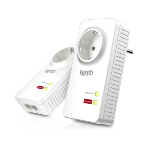 AVM-FRITZPowerline-1220-Set-OneThing_Gr AVM FRITZ! Powerline (1220E) SET International Edition White EU - Image 1