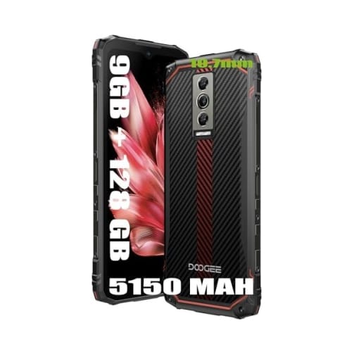 Doogee-Blade-10-Kevlar-Red-OneThing_Gr Doogee Blade10 4G 128GB (4GB Ram) Dual-Sim Kevlar Red EU - Image 1