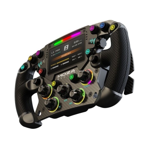 Moza-FSR-Formula-Steering-Wheel-B-OneThing_Gr Moza Sim Racing FSR Formula Steering Wheel Black EU - Image 1