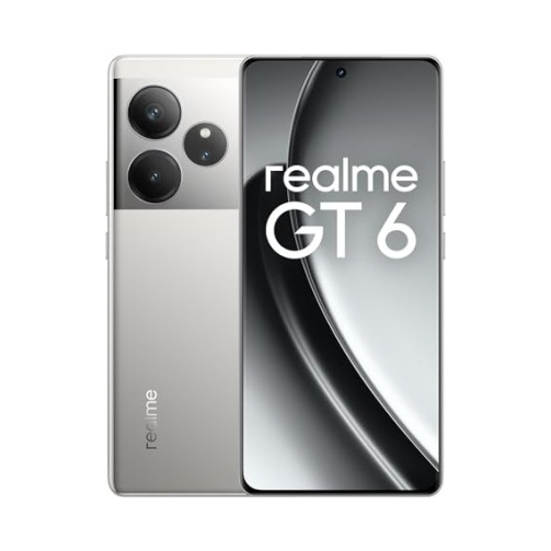 Realme-GT-6-512GB-Fluid-Silver-OneThing_Gr Realme GT 6 5G 512GB (16GB Ram) Dual-Sim Fluid Silver EU - Image 1