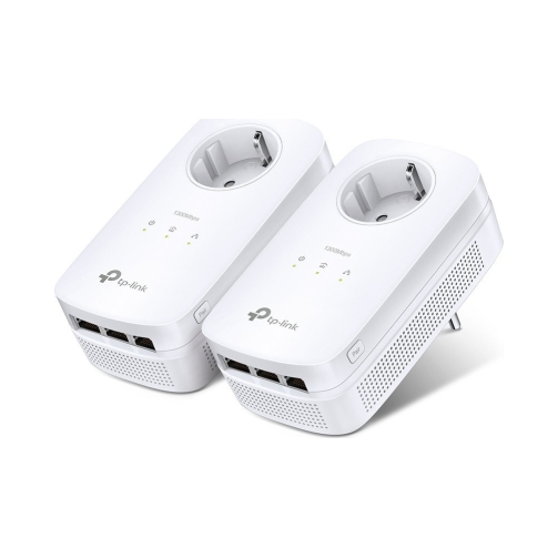 TP-Link-Powerline-AV1300 TP-Link Powerline Kit (AV1300 TL-PA8030P) 3x Ver 3.0 White EU - Image 1