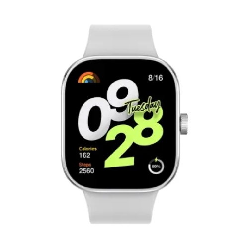 Xiaomi-Redmi-Watch-4-Sliver-Grey-OneThing_Gr Xiaomi Redmi Watch 4 Silver Gray EU - Image 1