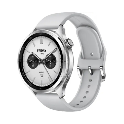 Xiaomi-Watch-S4-silber-OneThing_Gr Xiaomi Watch S4 Silver EU - Image 1