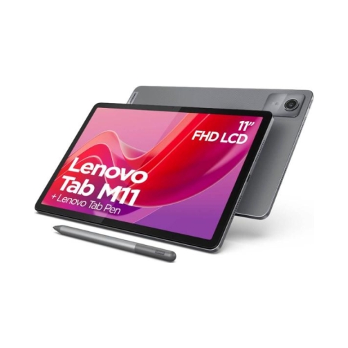 Lenovo-Tab-M11-G88-4G-128GB.jpg Lenovo Tab M11 G88 4G 128GB (4GB Ram) +Pen +Folio Case Luna Grey EU - Image 1