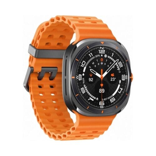 SM-L705FDAAEUE-3-OneThing_Gr-1-500x500-1.jpg Samsung Galaxy Watch Ultra (L705 2024) LTE 47mm 64GB (2GB Ram) Titan Gray Case με Orange Band EU - Image 1