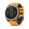 Garmin Watch Fenix 8 AMOLED Sapphire 51mm Titanium/Graphite με λουράκι Spark Orange EU - Image 2