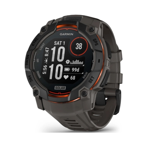 Garmin-Instinct-3-Solar-50mm-blackcharcoal.jpg Garmin Watch Instinct 3 Solar GPS 50mm Graphite Edition EU - Image 1