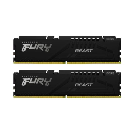RAM Kingston Fury Beast DIMM 64GB Dual-Kit DDR5-5600 CL40 Black EU