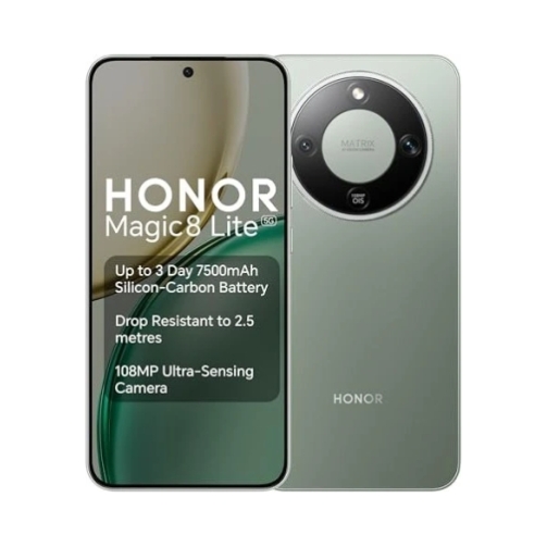 Honor-Magic8-Lite-512GB-forest-green-OneThing_Gr.jpg Honor Magic8 Lite 5G 512GB (8GB Ram) Dual-Sim Forest Green EU - Image 1