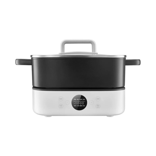 Xiaomi-Hot-Pot-Partypfanne-OneThing_Gr.jpg Ηλεκτρική κατσαρόλα Xiaomi Multifunctional Hot Pot Cooker 6L White EU - Image 1