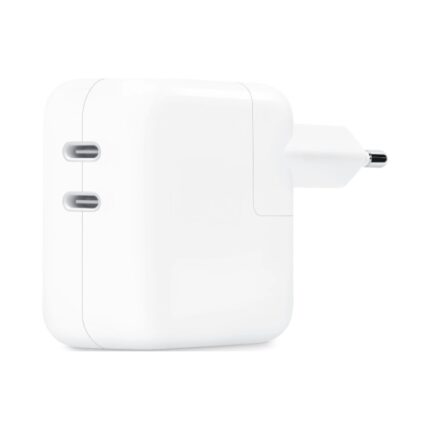 Επιτοίχιος Φορτιστής (Power Adapter) Apple 35W (2 x USB-C) White EU