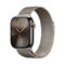 Apple Watch (Series 10 2024) Gps +Cellular 42mm Natural Titanium Case με Sport Band S/M Natural Mil EU