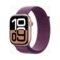 Apple Watch (Series 10 2024) Gps +Cellular 46mm Rose Gold Aluminium Case με Sport Loop Rose EU