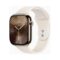 Apple Watch (Series 10 2024) Gps +Cellular 46mm Gold Titanium Case με Sport Band M/L Starlight EU