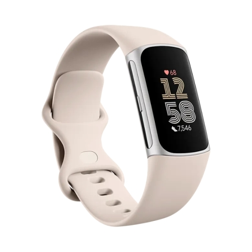 Fitbit-Charge-6-Aktivitats-Tracker-porcelainsilver-OneThing_Gr.jpg Google Pixel Watch Fitbit Charge 6 Porcelain EU - Image 1