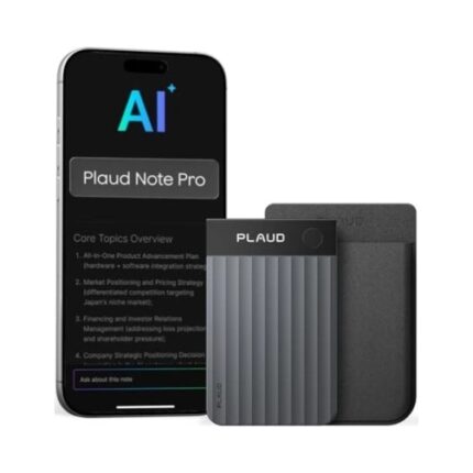 Φορητό AI‑powered voice recorder Plaud Note Pro Black EU