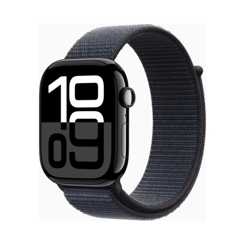 Apple-Watch-Series-10-GPS-Cellular-46mm-OneThing_Gr-1.jpg Apple Watch (Series 10 2024) Gps +Cellular 46mm Jet Black Aluminium Case με Sport Loop Black EU - Image 1