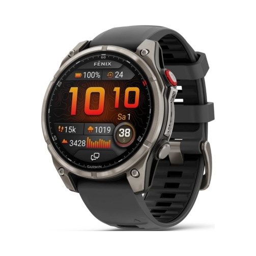 Garmin-Fenix-8-Pro-47mm-AMOLED-titaniumblack-silicone-OneThing_Gr.jpg Garmin Watch Fenix 8 Pro GPS 51mm Amoled Sapphire Graphit/Schwarz Titan EU - Image 1