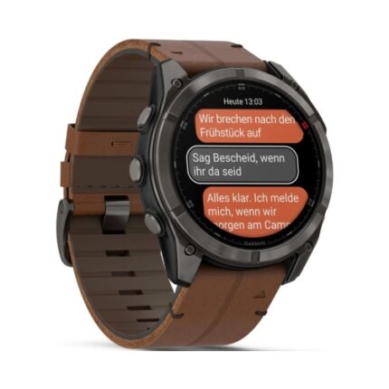 Garmin Watch Fenix 8 Pro  GPS 51mm Amoled Sapphire Graphit/Titanium Titan EU