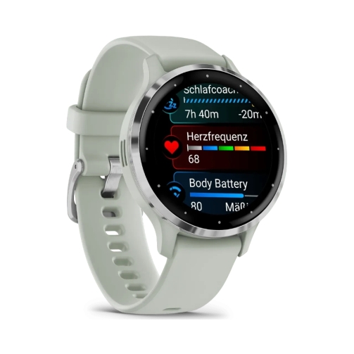 Garmin-Venu-3S-silversage-grey-OneThing_Gr-2.jpg Garmin Watch Venu® 3S 41mm Silver/Sage Grey EU - Image 1