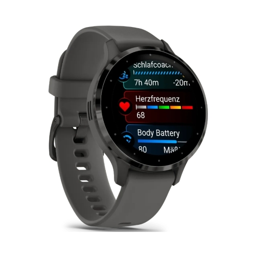 Garmin-Venu-3S-slatepebble-grey-OneThing_Gr-1.jpg Garmin Watch Venu® 3S 41mm Slate/Pebble Grey EU - Image 1