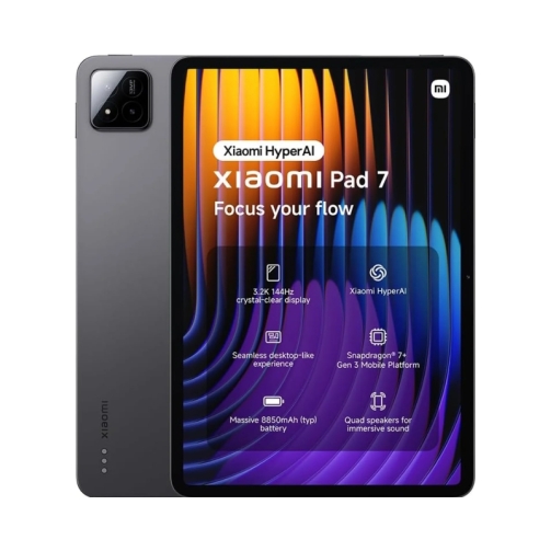 Xiaomi-Pad-7-Graphite-Grey-8GB-RAM-128GB.jpg Xiaomi Pad 7 11.2 WiFi 128GB (8GB Ram +Keyboard QWERTY) Grey EU - Image 1