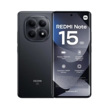 Xiaomi Redmi Note 15 5G 512GB (8GB Ram) Dual-Sim Black EU
