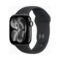 Apple Watch (Series 11 2025) Gps 46mm Jet Black Aluminium Case με M/L Black Sports Band EU