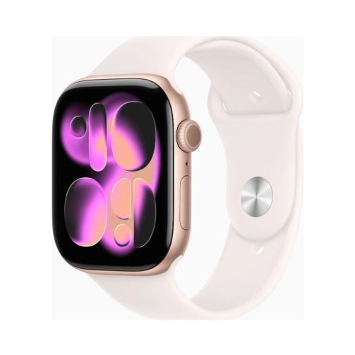 Apple-Watch-Series-11-GPS-Cellular-46mm-Aluminium-rosegold-mit-Sportarmband-SM-blassrosa-OneThing_Gr.jpg Apple Watch (Series 11 2025) Gps +Cellular 46mm Rose Gold Aluminium Case με Sport Band Light Blush S/M EU - Image 1