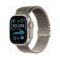 Apple Watch Ultra 2 (Series 9 2023) Gps +Cellular 49mm Titanium Natural Case με Natural Titan Milanese Armband S EU