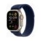 Apple Watch Ultra 2 (Series 9 2023) Gps +Cellular 49mm Titanium Natural Case με Blue Trail Armband S/M EU