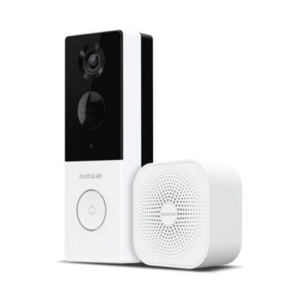 Έξυπνο Κουδούνι με κάμερα και WiFi BotsLab R801 White EU