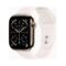 Apple Watch (Series 11 2025) Gps +Cellular 42mm Gold Titanium Case με S/M Sport Band (Light Blush) EU