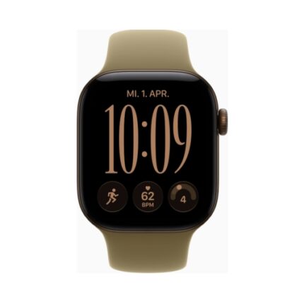 Apple Watch (Series 12 2026) GPS 42mm Dark Bronze Aluminium Case με M/L Olive Sport Band EU
