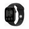 Apple Watch (Series 12 2026) GPS 42mm Black Aluminium Case με S/M Black Sport Band EU