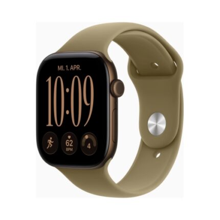 Apple Watch (Series 12 2026) GPS +Cellular 46mmDark Bronze Aluminium Case με M/L Olive Sport Band EU