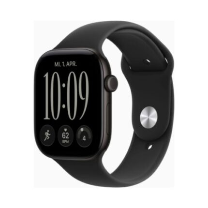 Apple Watch (Series 12 2026) GPS +Cellular 46mm Black Aluminium Case με S/M Black Sport Band EU