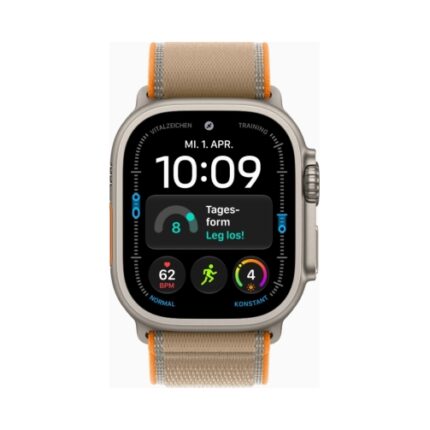 Apple Watch Ultra 4 (Series 12 2026) Gps +Cellular 49mm Natural Titanium Case με M/L Sand Trail Loop EU