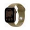 Apple Watch (Series 12 2026) GPS +Cellular 42mm Dark Bronze Aluminium Case με S/M Olive Sport Band EU
