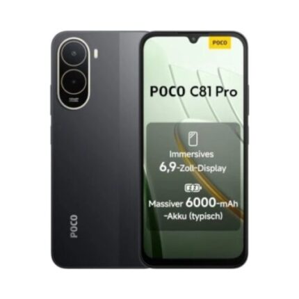 Xiaomi Poco C81 Pro 4G 128GB (4GB Ram) Dual-Sim Black EU