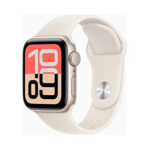 Apple-Watch-SE-3-GPS-40mm-polarstern-mit-Sportarmband-ML-polarstern-OneThing_Gr-500x500-1.jpg Apple Watch SE 3 (2025) Gps +Cellular 40mm Starlight Aluminium Case με Starlight Sport Band M/L EU - Image 1