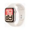 Apple Watch SE 3 (2025) Gps 44mm Starlight Aluminium Case με M/L Starlight Sport Band  EU