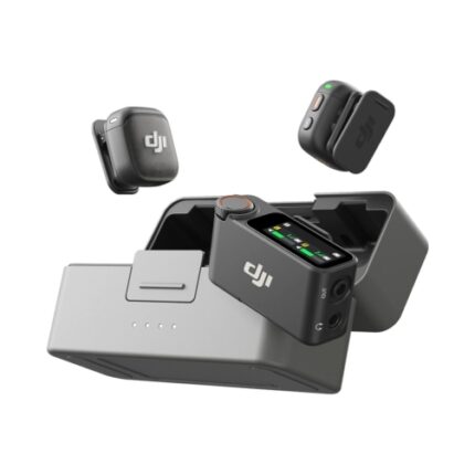 DJI MIC 3 (2 Πομποί +1 Δέκτης +Βάση Φόρτισης) Black EU