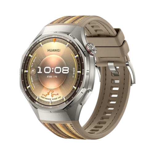 Huawei-Watch-GT-6-Pro-braun-OneThing_Gr-1.jpg Huawei Watch GT6 Pro 46mm (Atum-B29W) Brown Woven Strap EU - Image 1